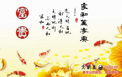 富貴起名
