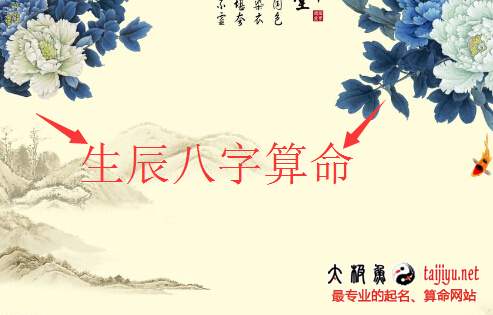 生辰八字算命,四柱八字推命案例展示