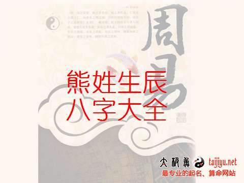 熊姓男寶寶起名大全,好聽的熊姓女寶寶名字大全2018狗年