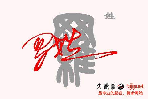 2018狗年好聽大氣的羅姓男寶寶起名字大全