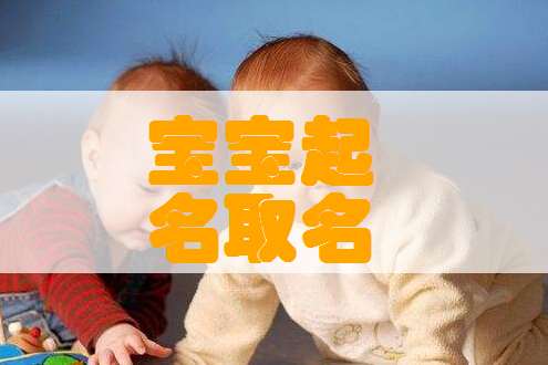 寶寶起名大全