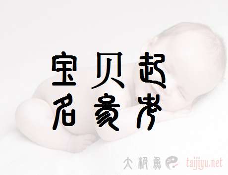 寶寶起名大全