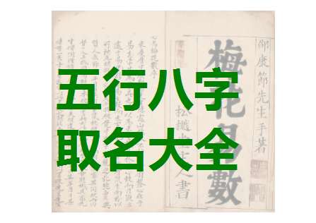 柏姓寶寶八字起名大全