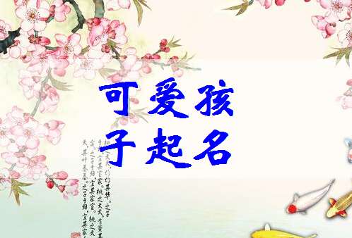 解姓寶寶起名大全