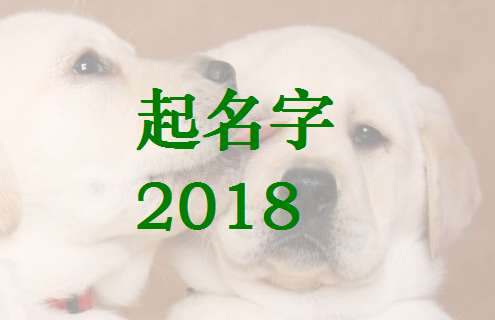 蔣姓狗寶寶起名大全