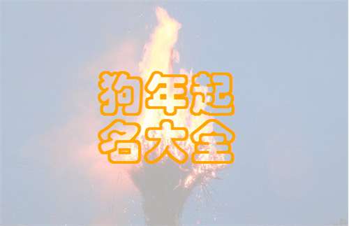 裴姓狗寶寶起名大全