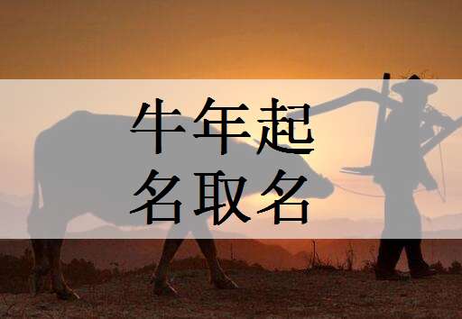 屬牛齊姓寶寶起名大全