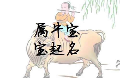 屬牛萬姓寶寶起名大全
