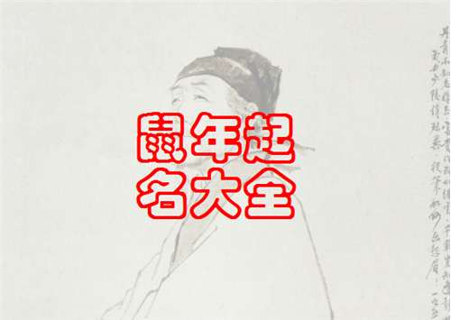 屬鼠寶寶起名大全