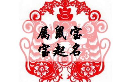 屬鼠寶寶起名大全