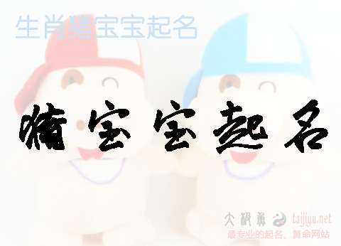 屬豬姓秦寶寶起名大全
