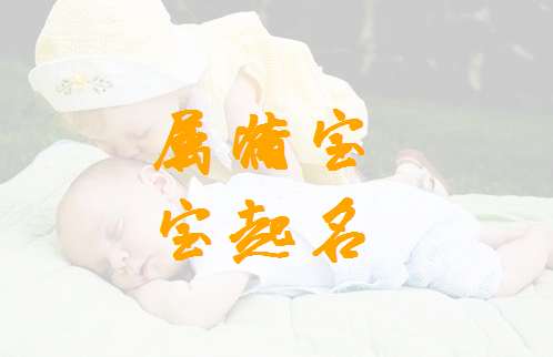 屬豬姬姓寶寶起名大全