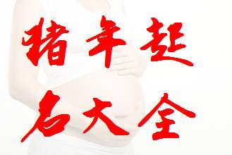 屬豬姓郭寶寶起名大全